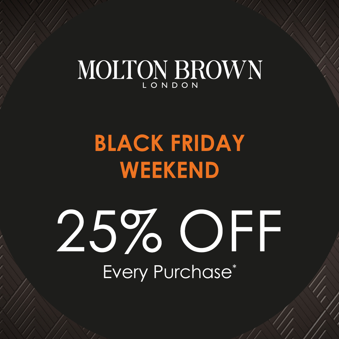 Molton Brown Black Friday Sale poster